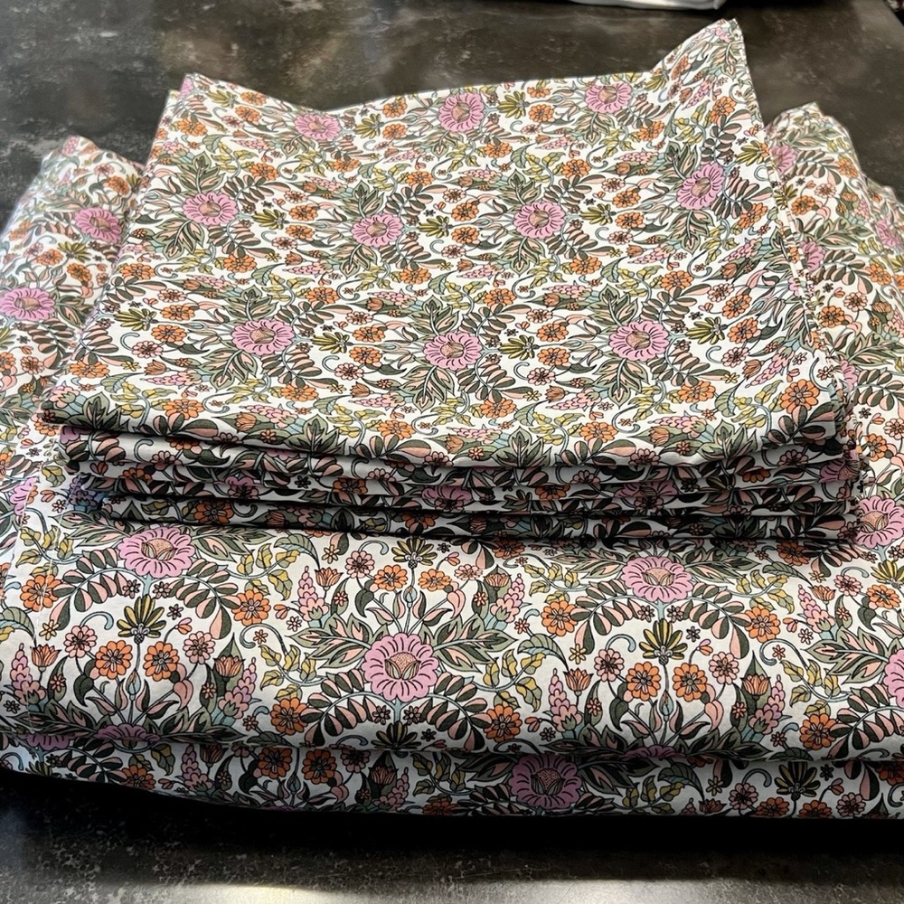 Anthropology King Sheet Set